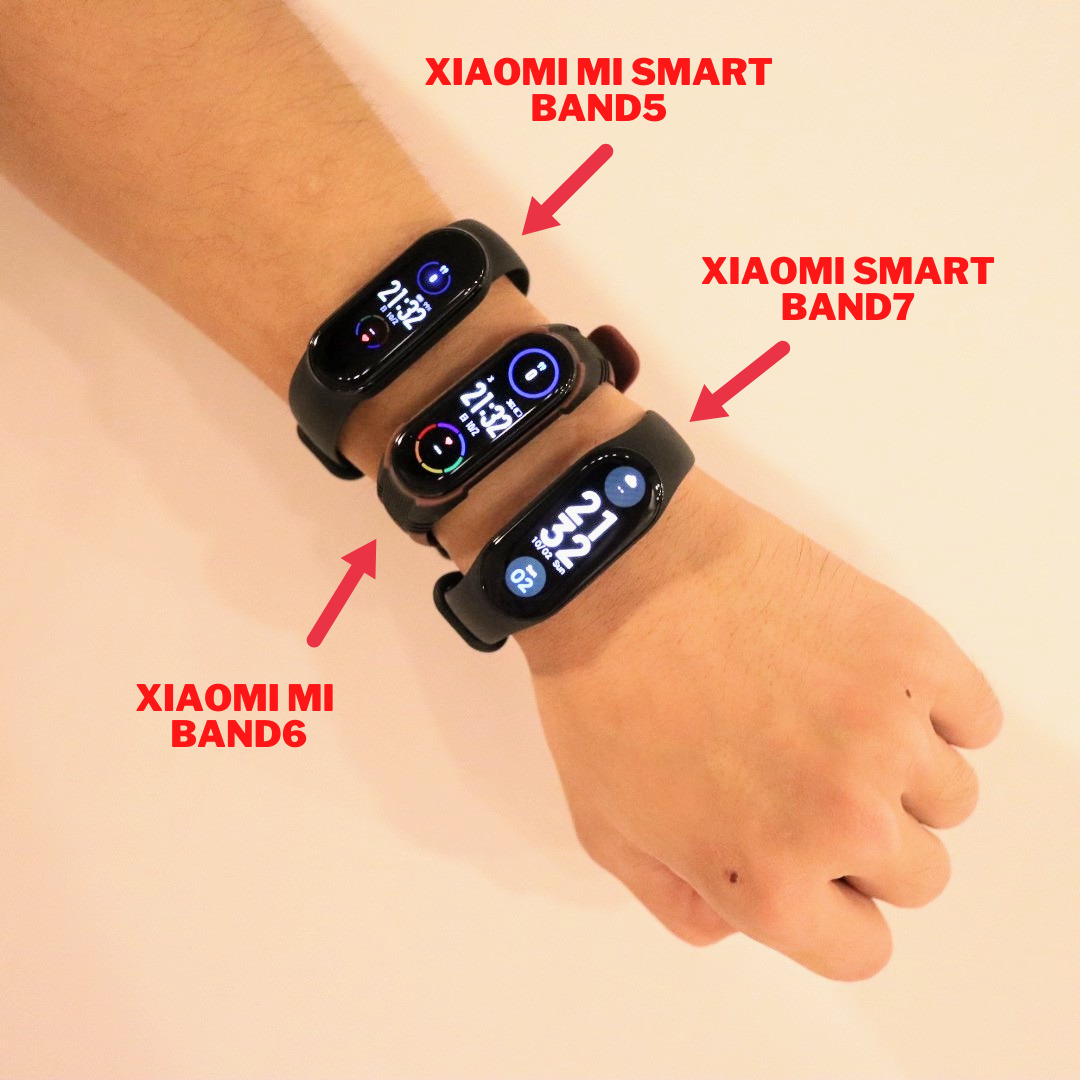 Xiaomi Mi Smart Band5｜130℃サウナでBand6&7と性能比較 | 筋肉